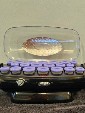 Hot Rollers-Infiniti Pro by Conair & Clips- Set of 20 different size rollers